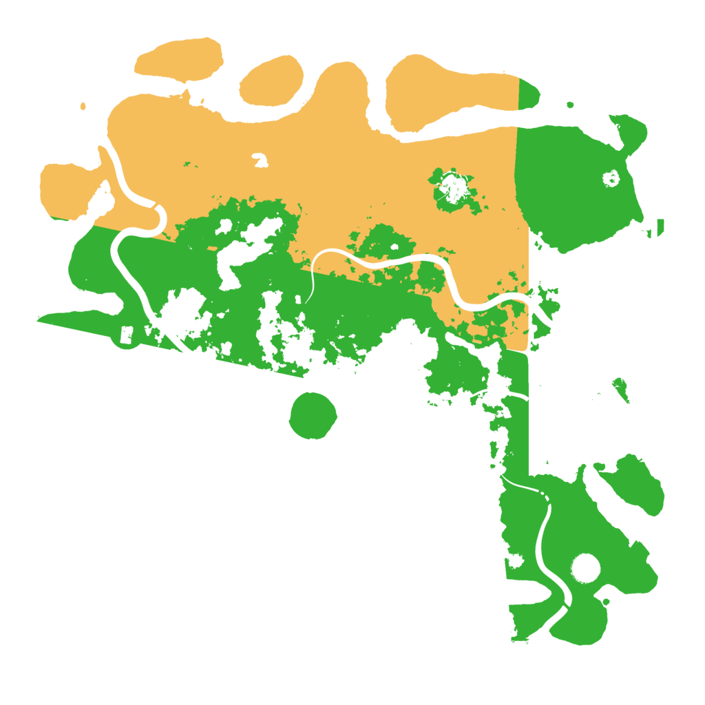 Biome Rust Map: Procedural Map, Size: 4250, Seed: 1547545658
