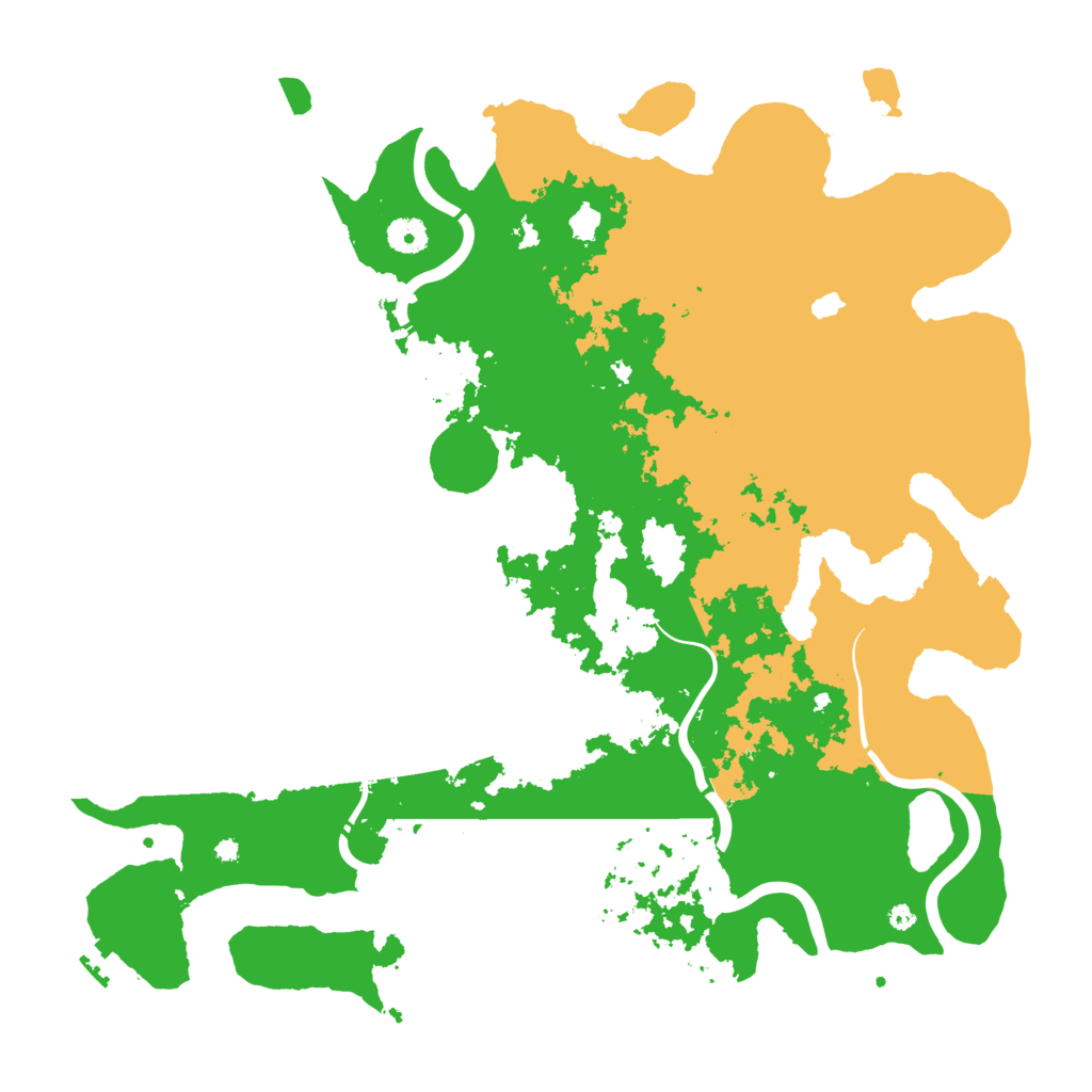 Biome Rust Map: Procedural Map, Size: 4250, Seed: 503933226