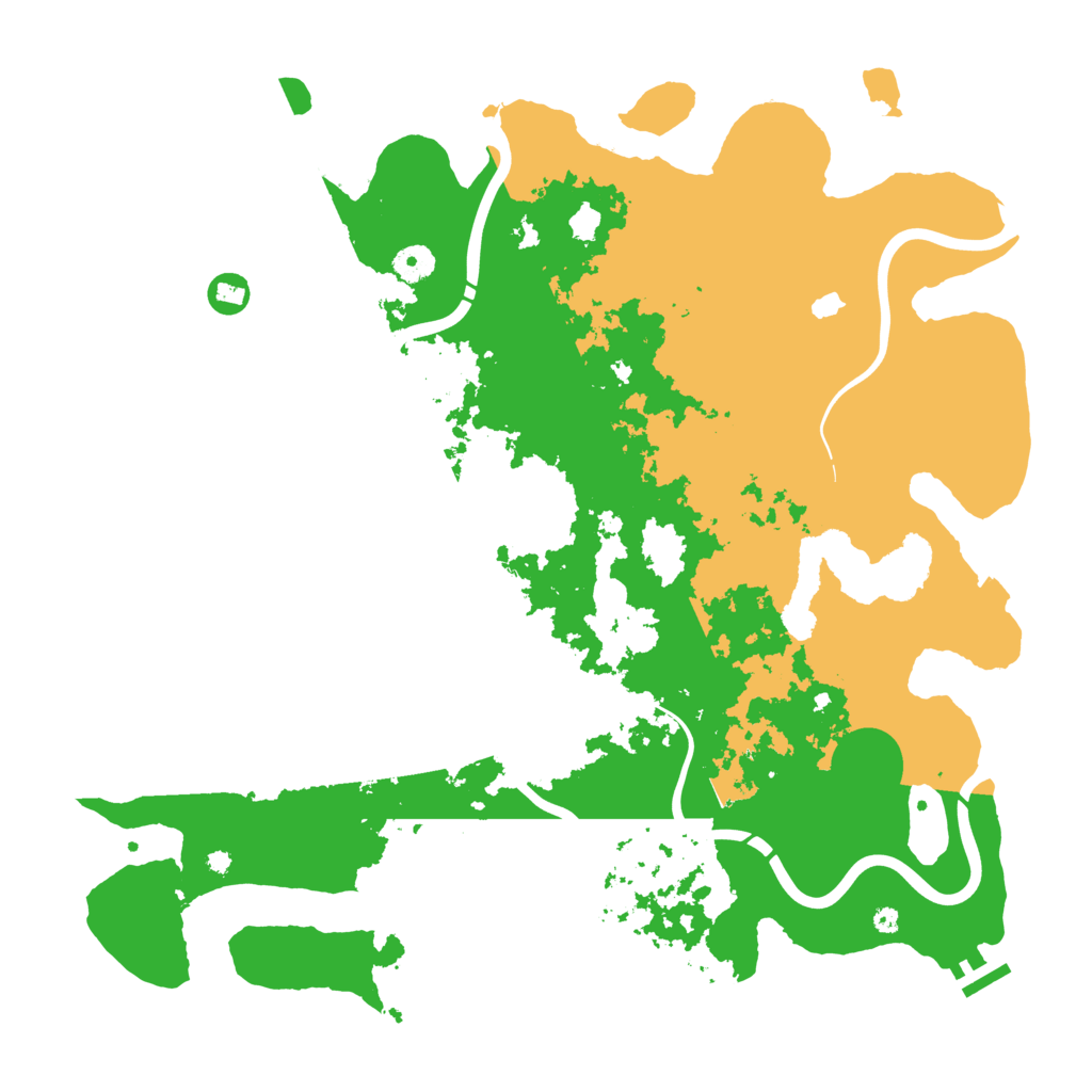Biome Rust Map: Procedural Map, Size: 4250, Seed: 503933226