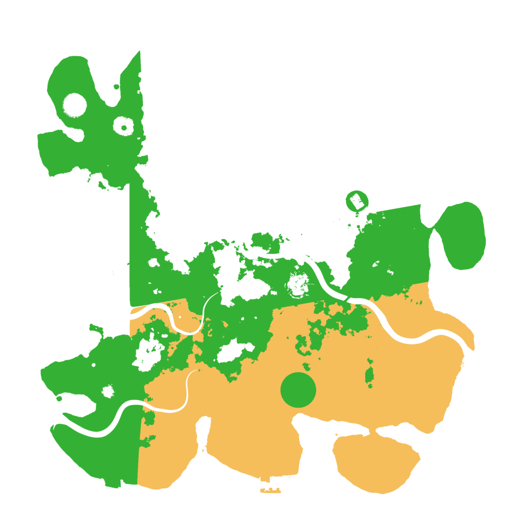 Biome Rust Map: Procedural Map, Size: 3850, Seed: 1414098294