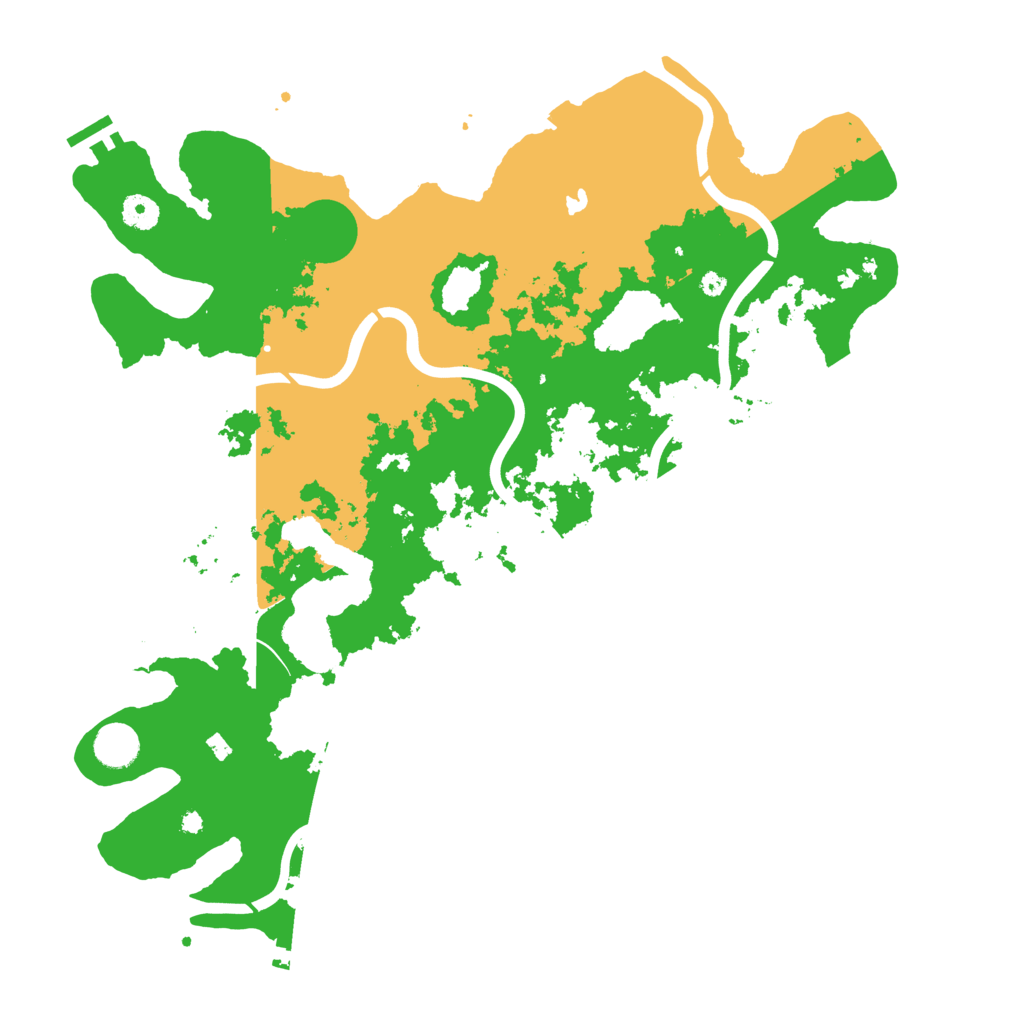 Biome Rust Map: Procedural Map, Size: 4250, Seed: 1312506602
