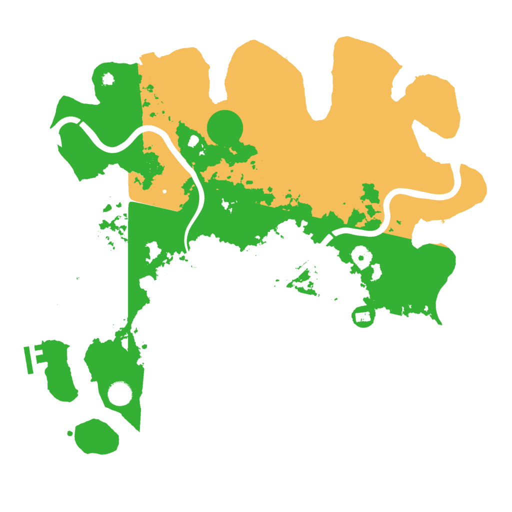 Biome Rust Map: Procedural Map, Size: 3750, Seed: 1723579353