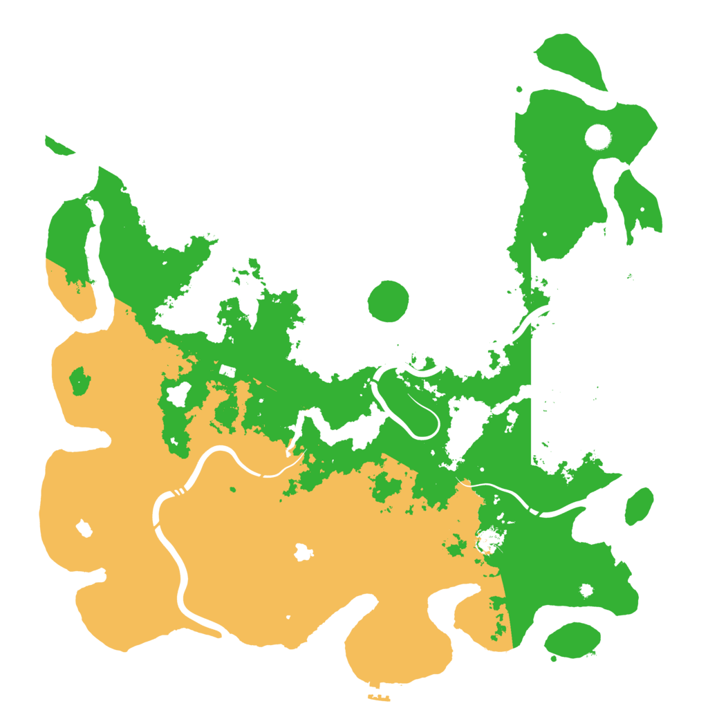 Biome Rust Map: Procedural Map, Size: 4800, Seed: 574653071