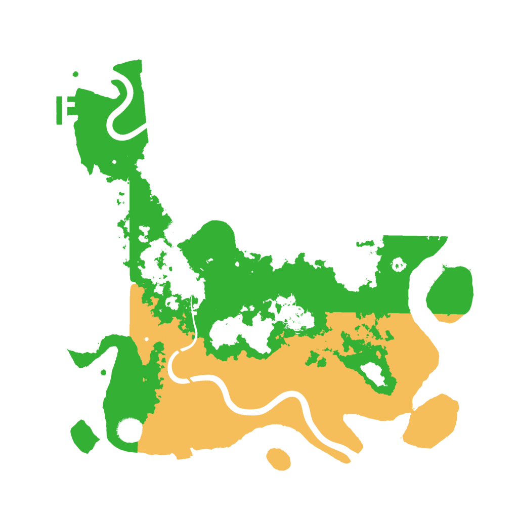 Biome Rust Map: Procedural Map, Size: 3700, Seed: 1442938727