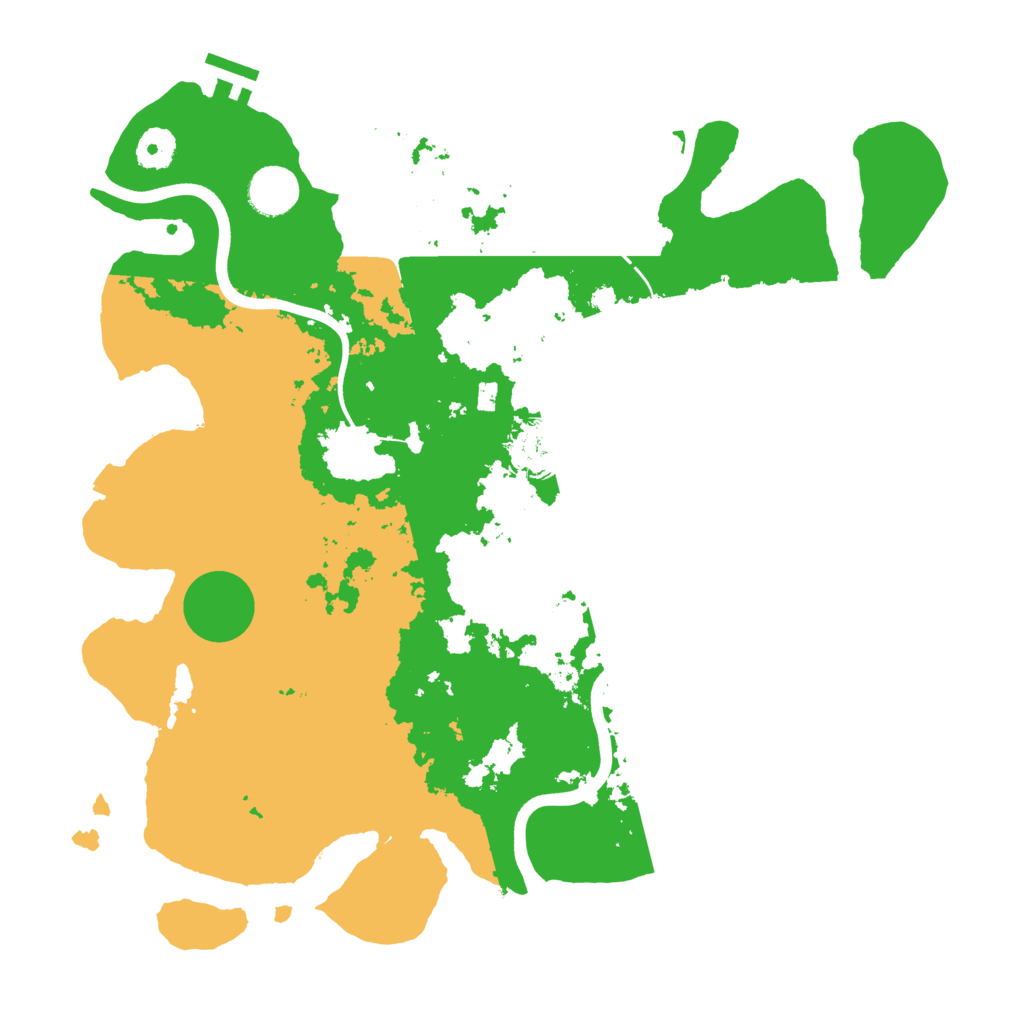 Biome Rust Map: Procedural Map, Size: 3800, Seed: 1710589486