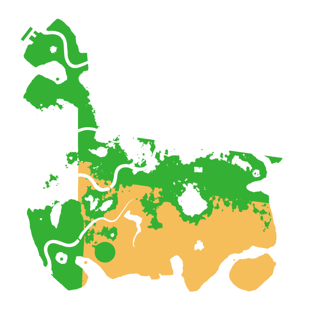 Biome Rust Map: Procedural Map, Size: 4000, Seed: 238256183
