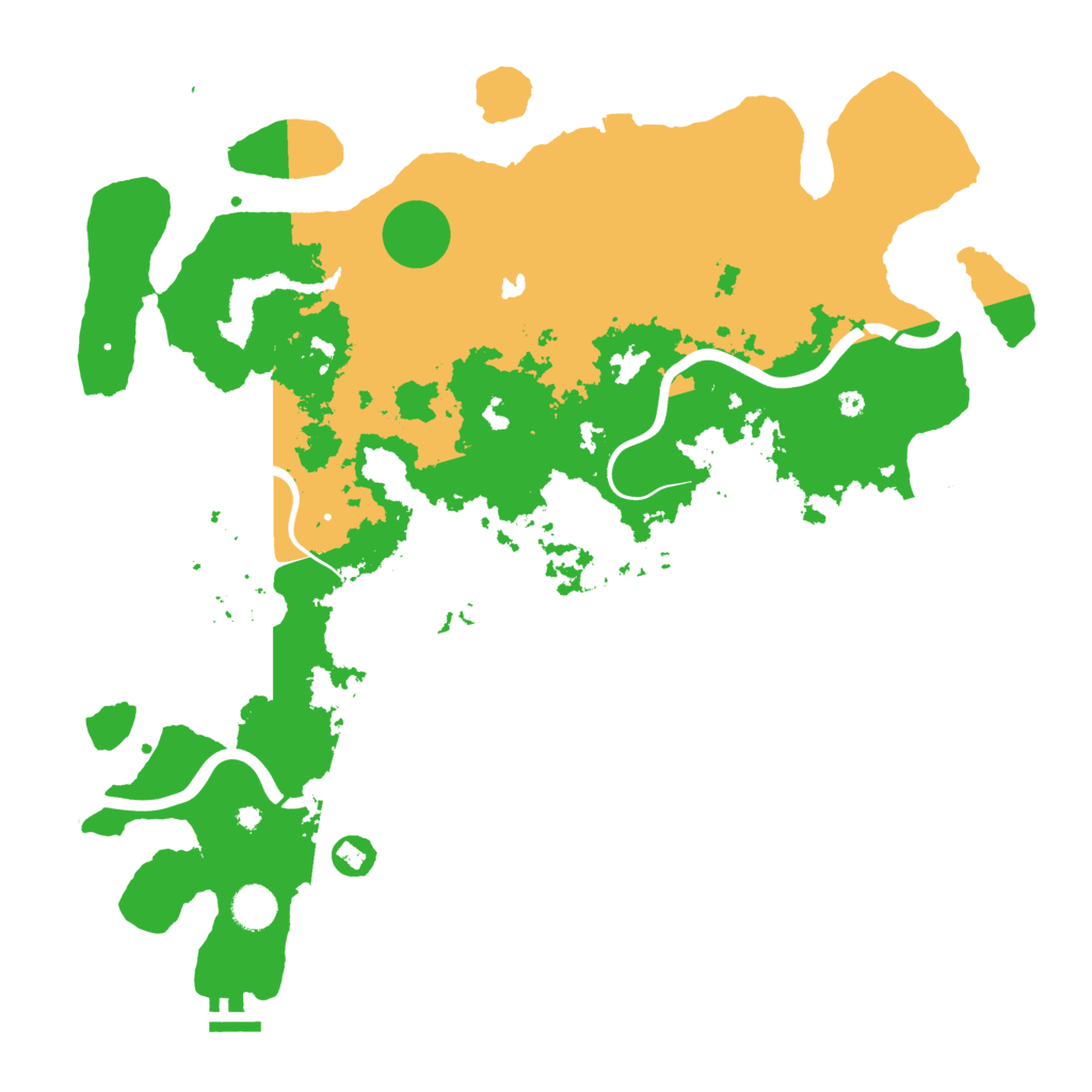 Biome Rust Map: Procedural Map, Size: 4250, Seed: 950162107