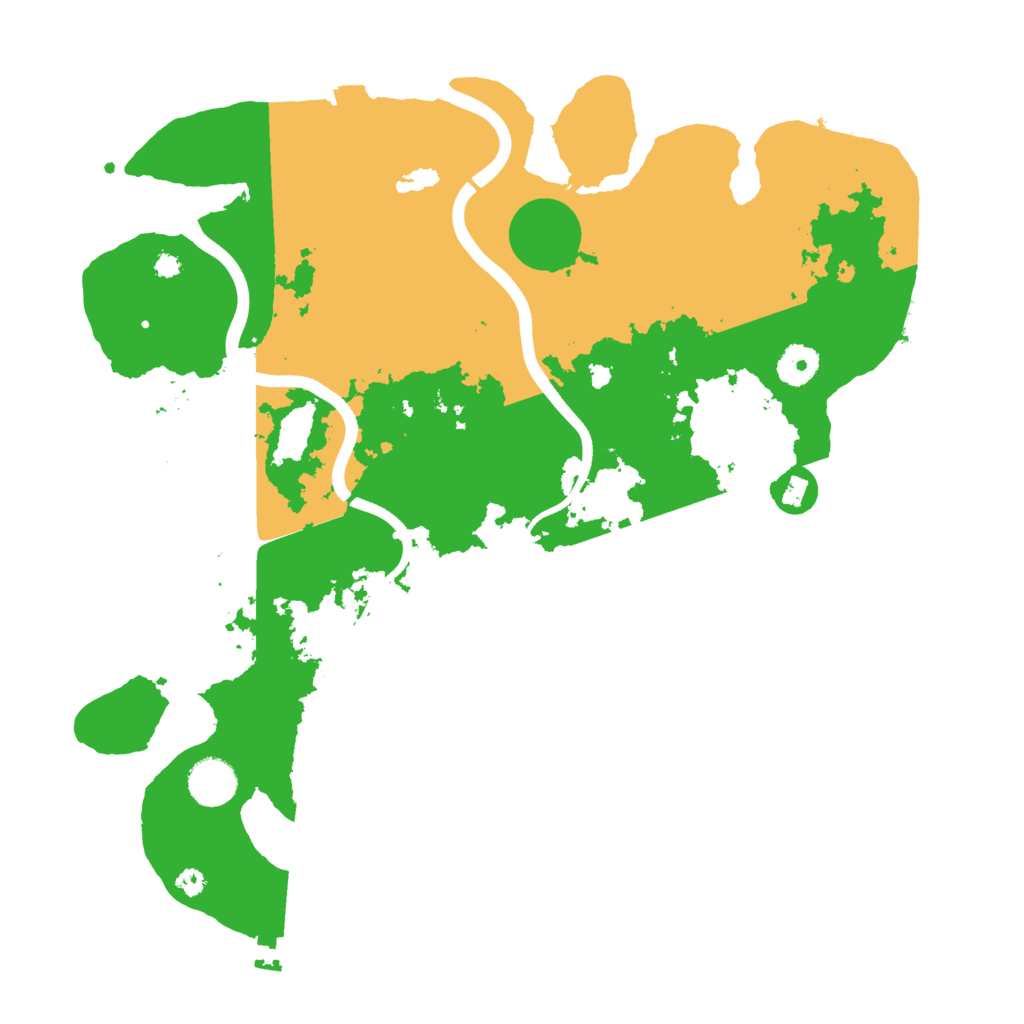Biome Rust Map: Procedural Map, Size: 3750, Seed: 1218315048