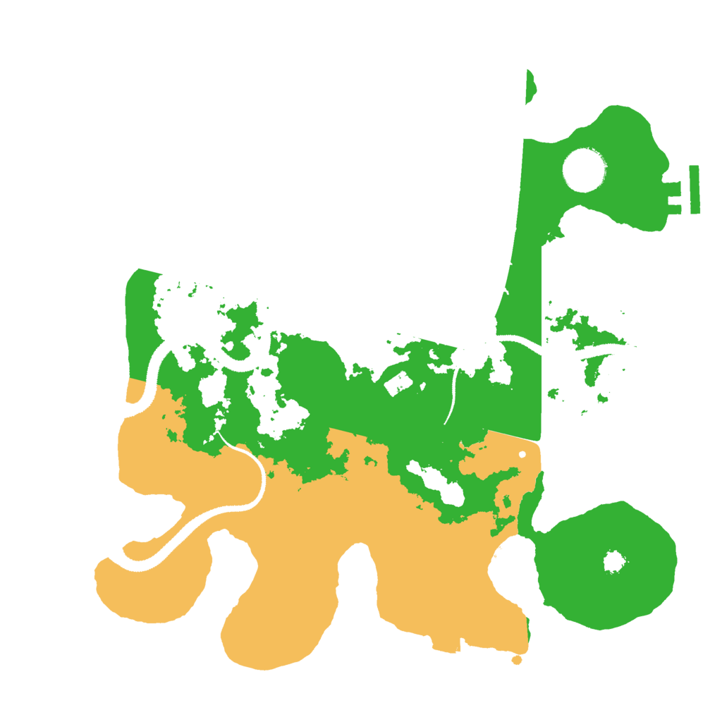 Biome Rust Map: Procedural Map, Size: 3000, Seed: 1632094