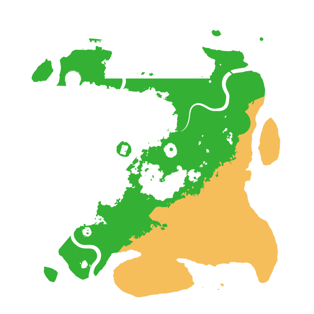 Biome Rust Map: Procedural Map, Size: 3500, Seed: 1094284191