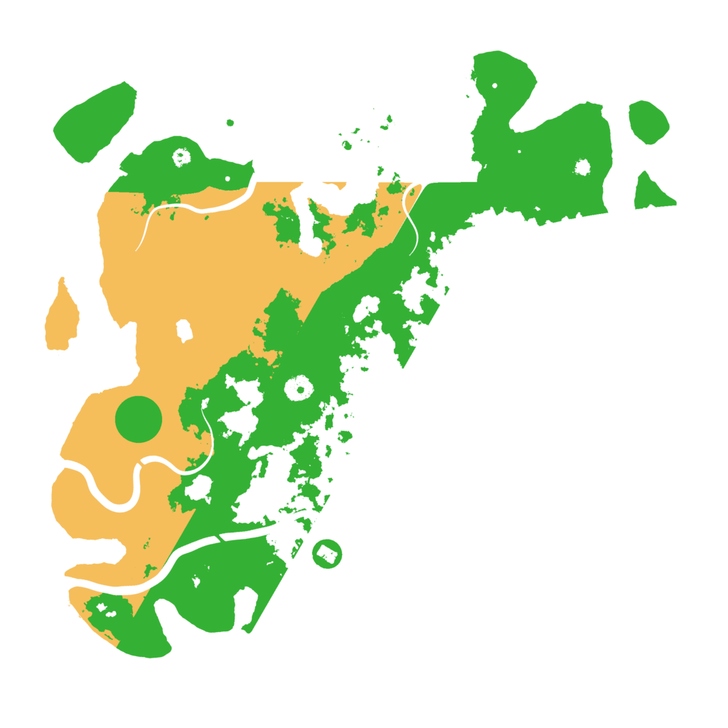 Biome Rust Map: Procedural Map, Size: 4096, Seed: 596224334