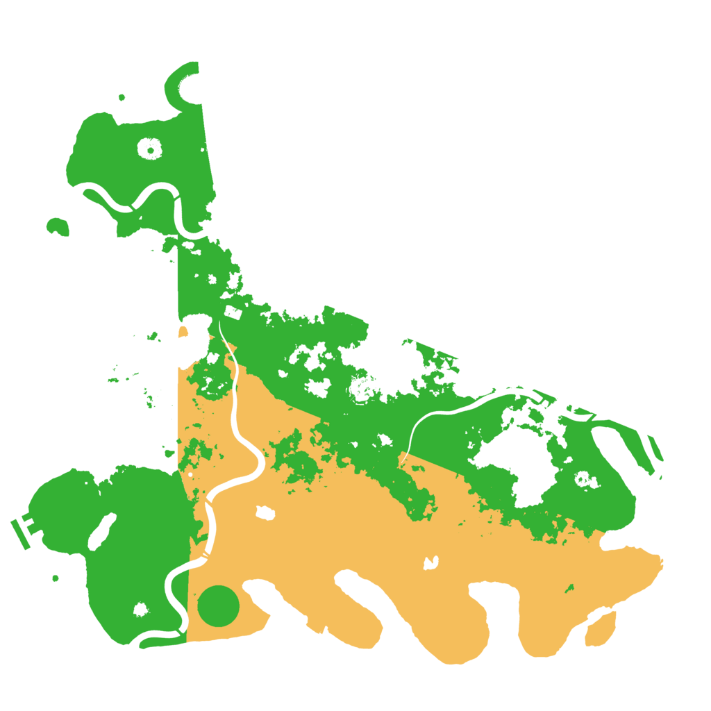Biome Rust Map: Procedural Map, Size: 4500, Seed: 1151023927