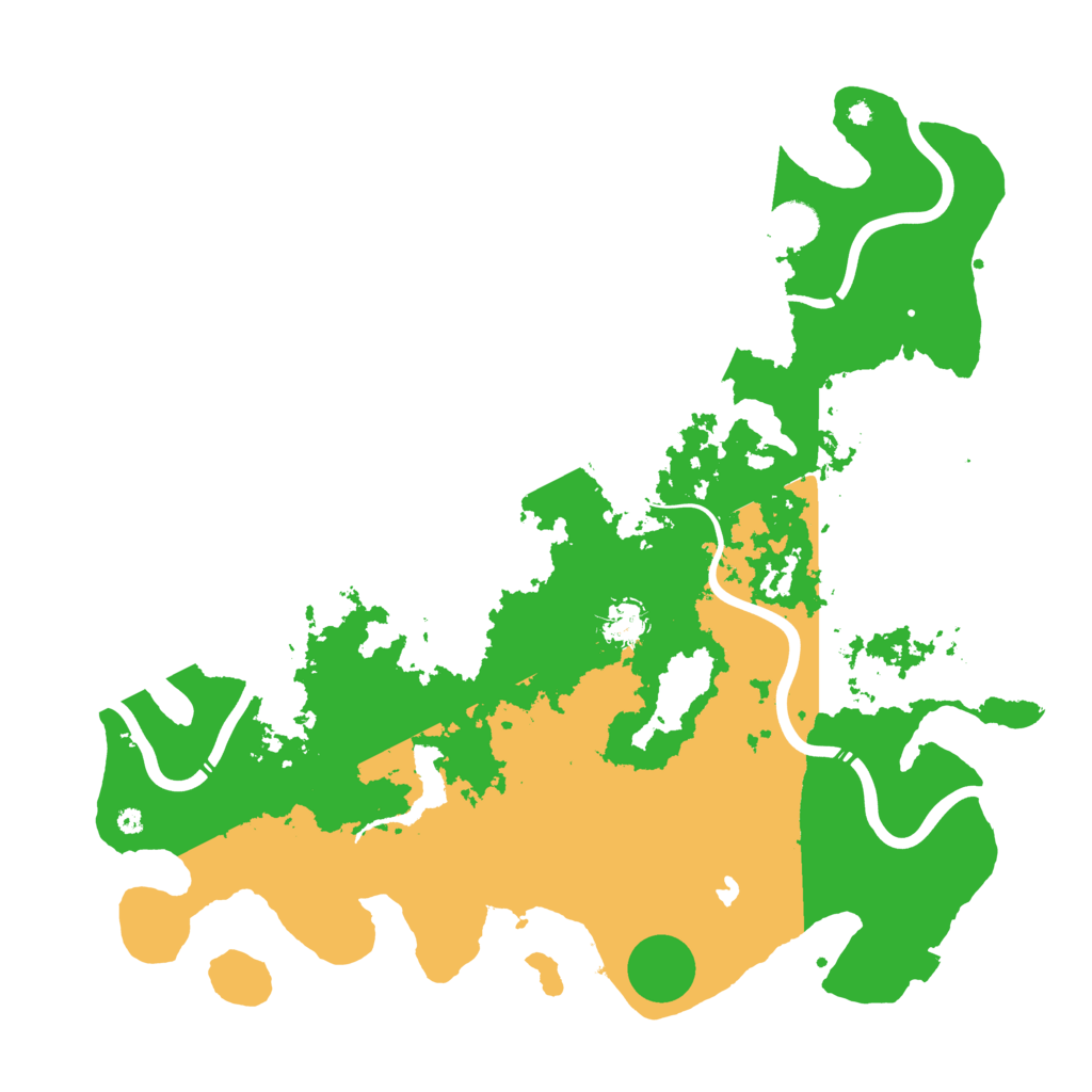 Biome Rust Map: Procedural Map, Size: 4250, Seed: 678345117