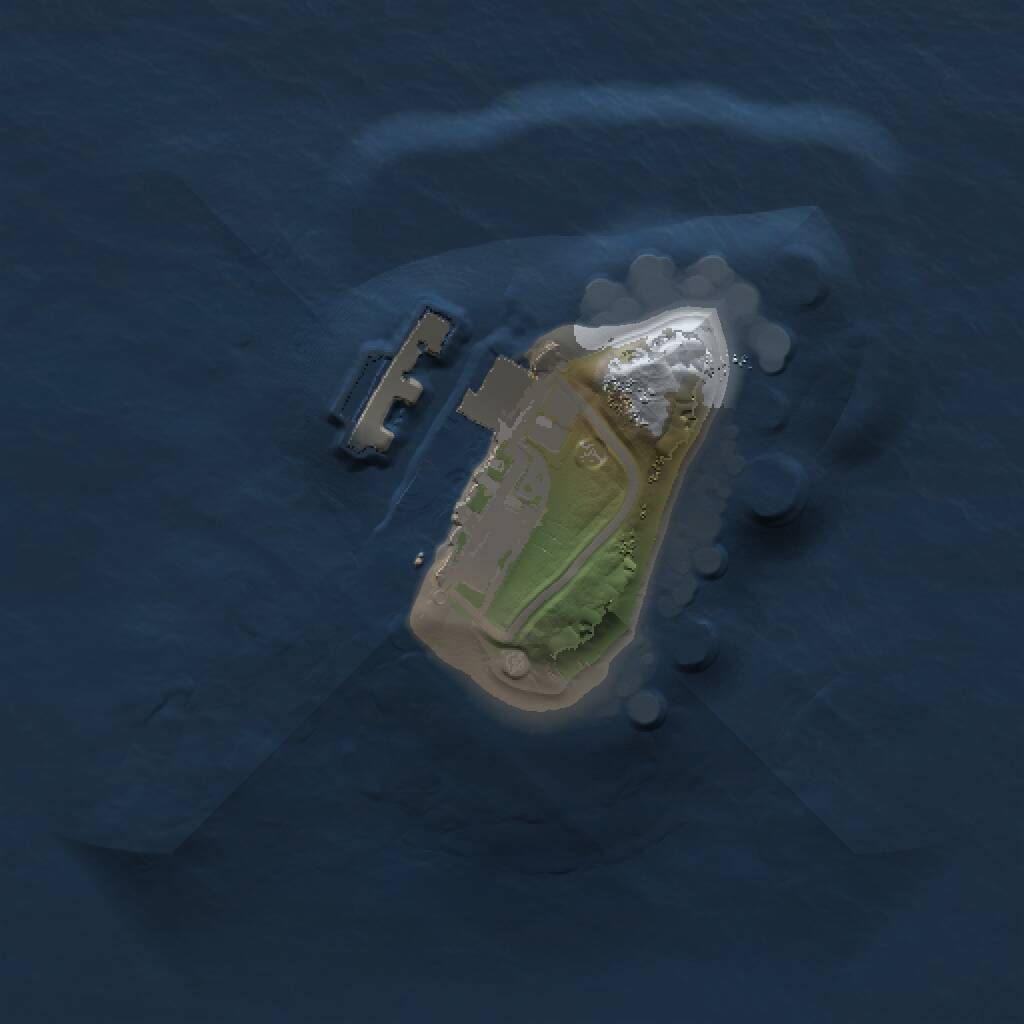 Rust Map: Procedural Map, Size: 1000, Seed: 671698027, 2 Monuments