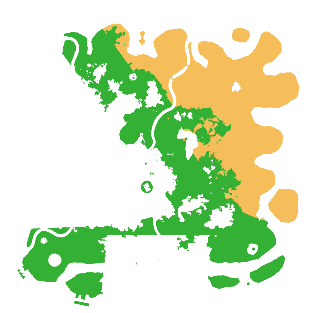 Biome Rust Map: Procedural Map, Size: 4250, Seed: 1891673331