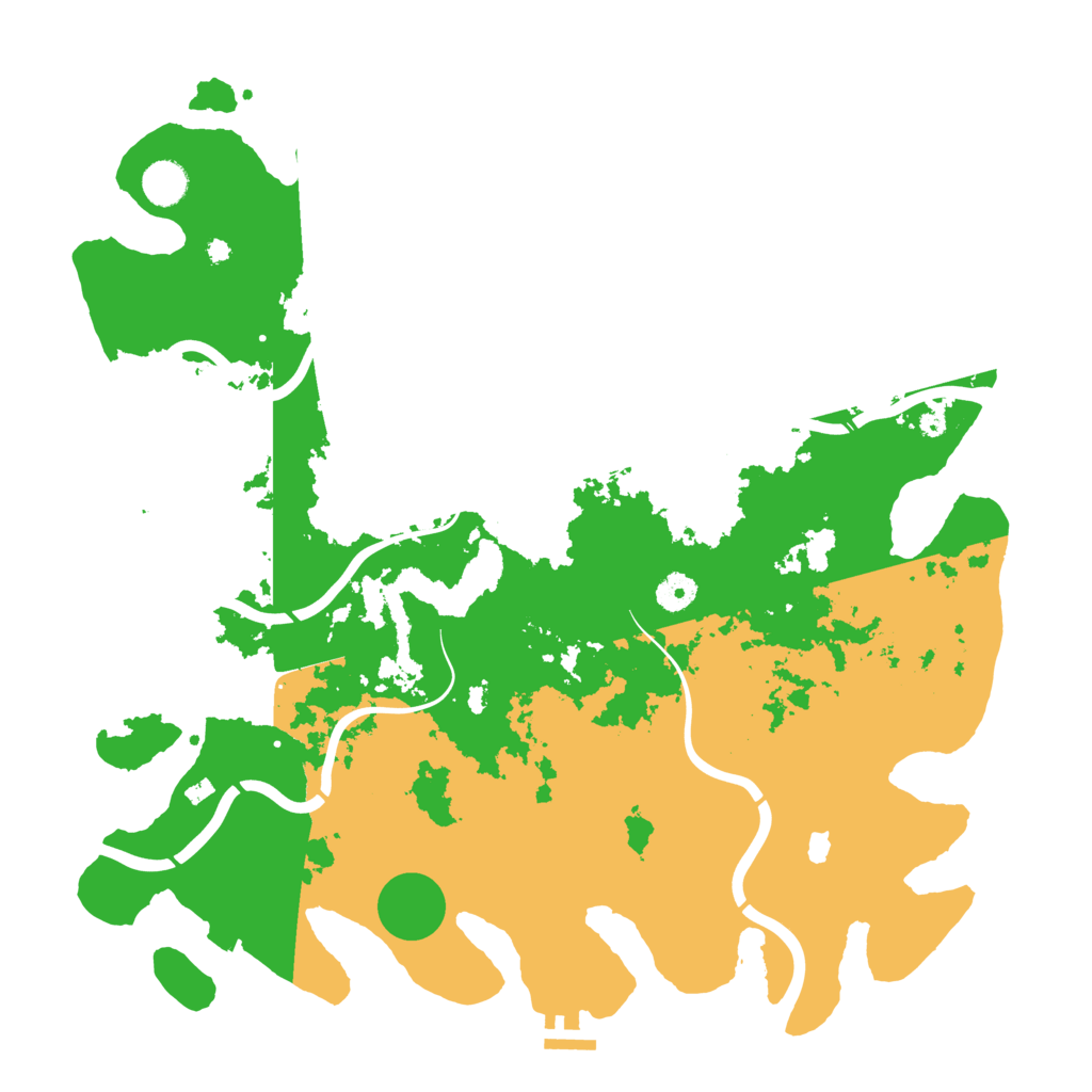 Biome Rust Map: Procedural Map, Size: 4250, Seed: 907496846