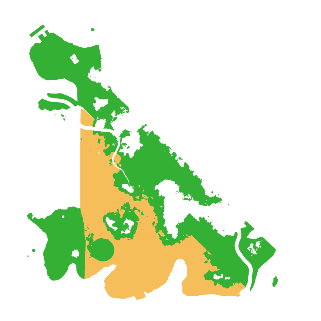 Biome Rust Map: Procedural Map, Size: 3750, Seed: 1398939549