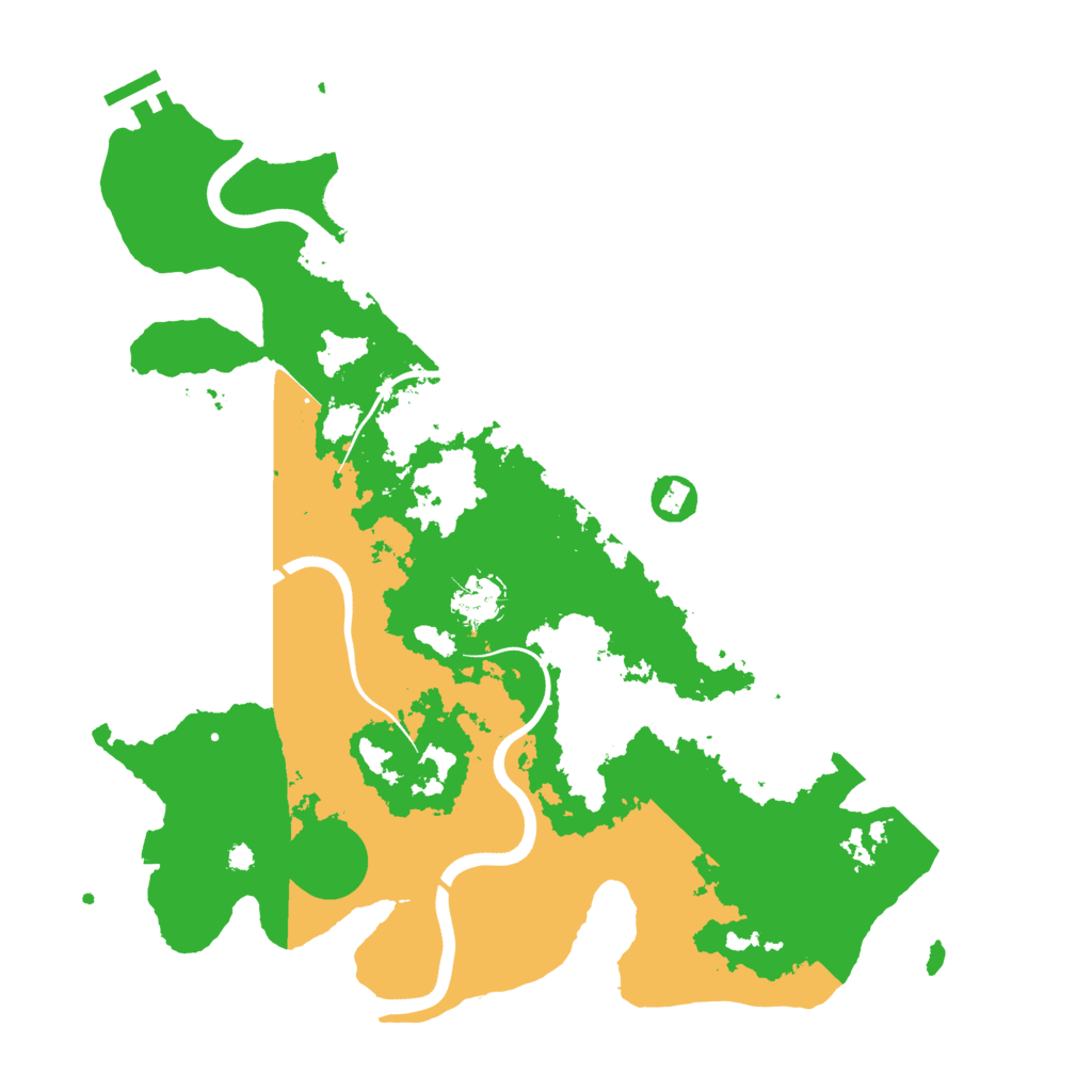 Biome Rust Map: Procedural Map, Size: 3750, Seed: 1398939549
