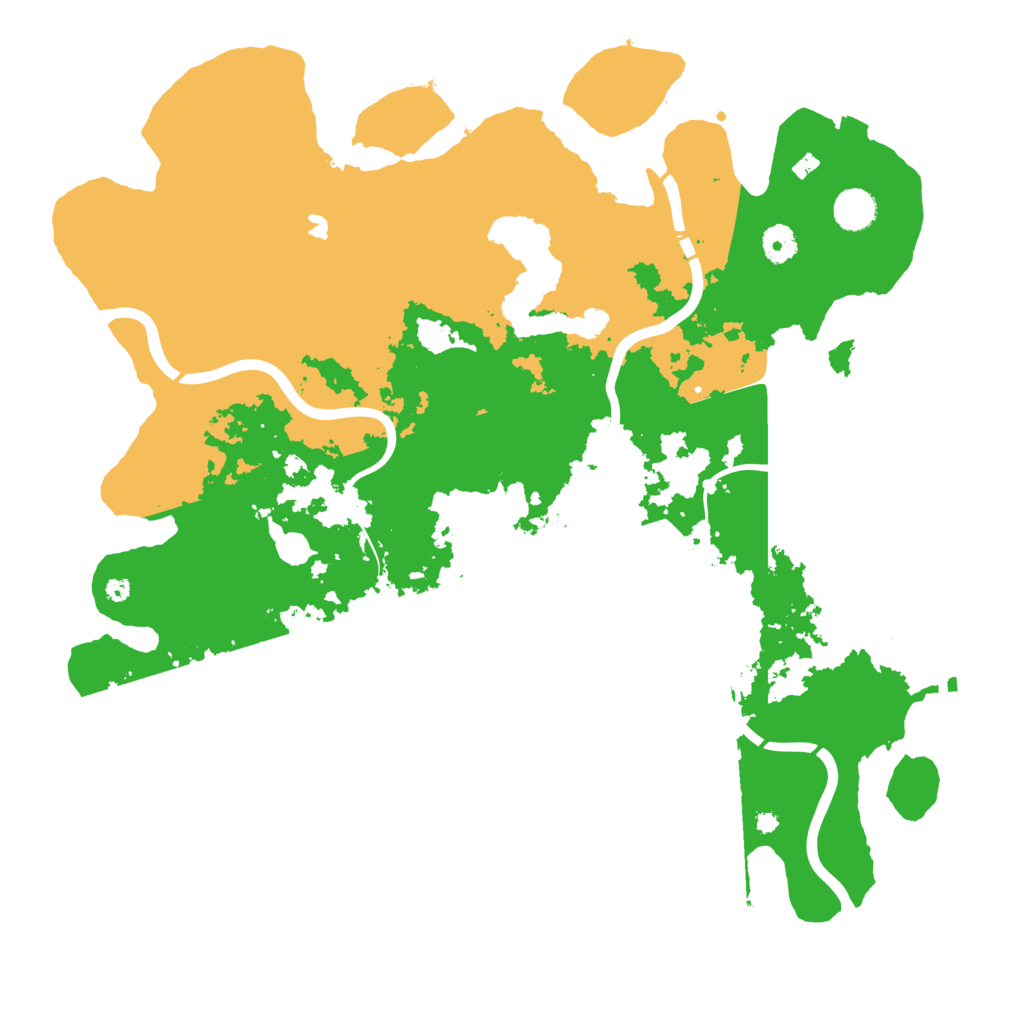 Biome Rust Map: Procedural Map, Size: 4250, Seed: 1562246921