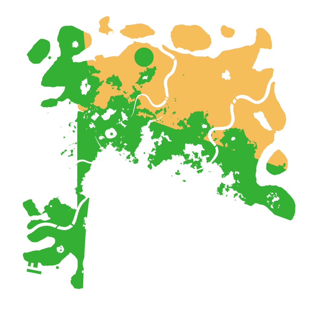 Biome Rust Map: Procedural Map, Size: 4250, Seed: 646435