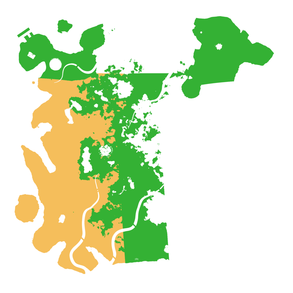 Biome Rust Map: Procedural Map, Size: 4250, Seed: 297086591