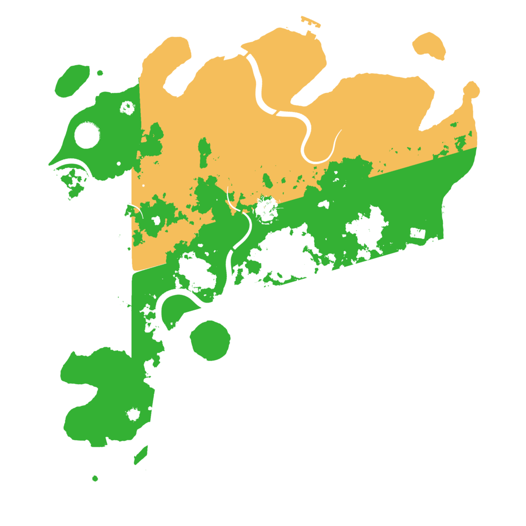 Biome Rust Map: Procedural Map, Size: 3750, Seed: 182739655