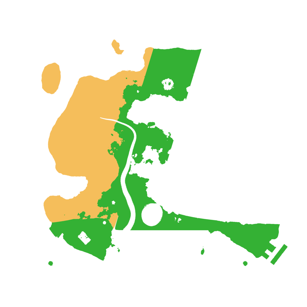 Biome Rust Map: Procedural Map, Size: 2700, Seed: 147853