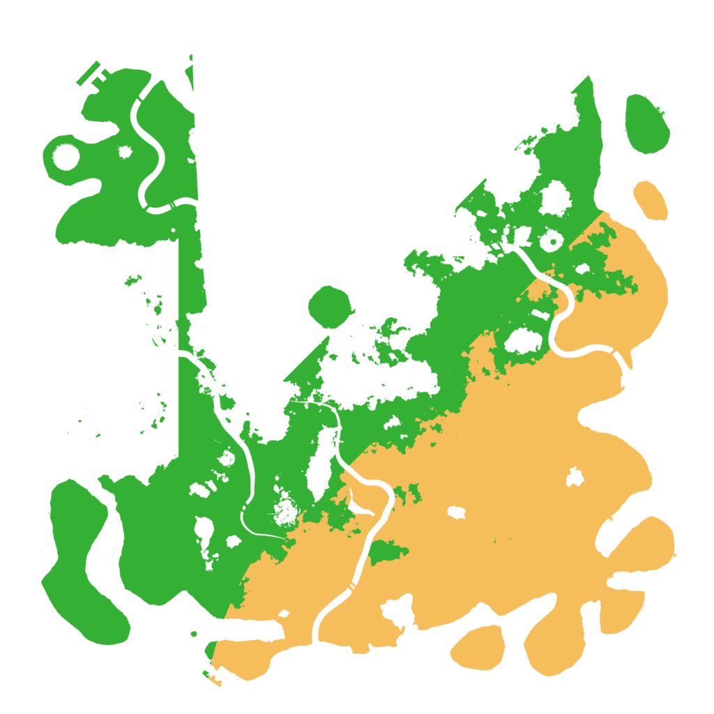 Biome Rust Map: Procedural Map, Size: 4800, Seed: 1499383643