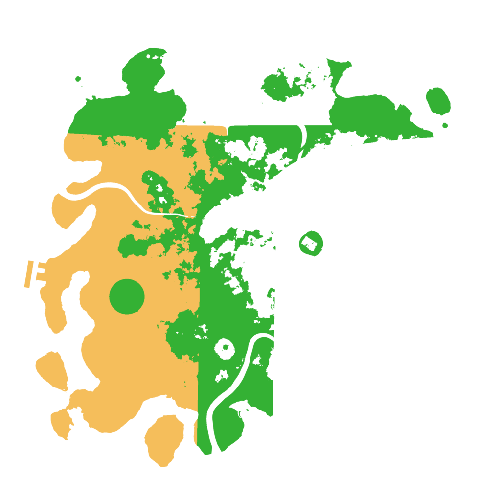 Biome Rust Map: Procedural Map, Size: 3750, Seed: 673709020