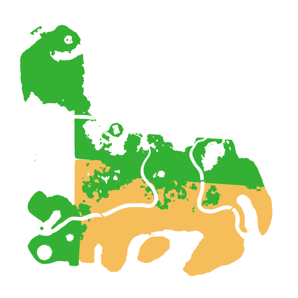 Biome Rust Map: Procedural Map, Size: 3500, Seed: 1473411473