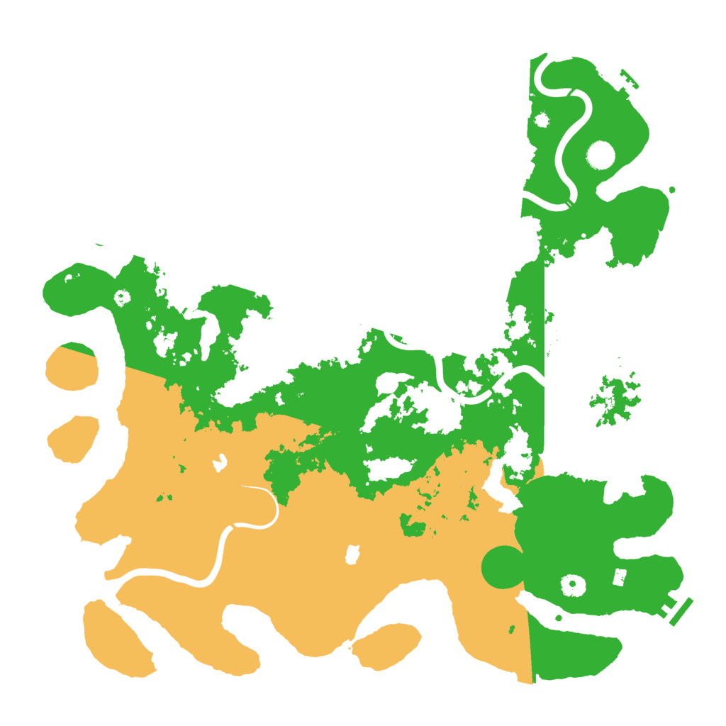Biome Rust Map: Procedural Map, Size: 4500, Seed: 1367533599