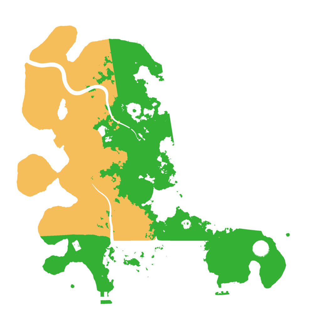 Biome Rust Map: Procedural Map, Size: 3500, Seed: 908820760