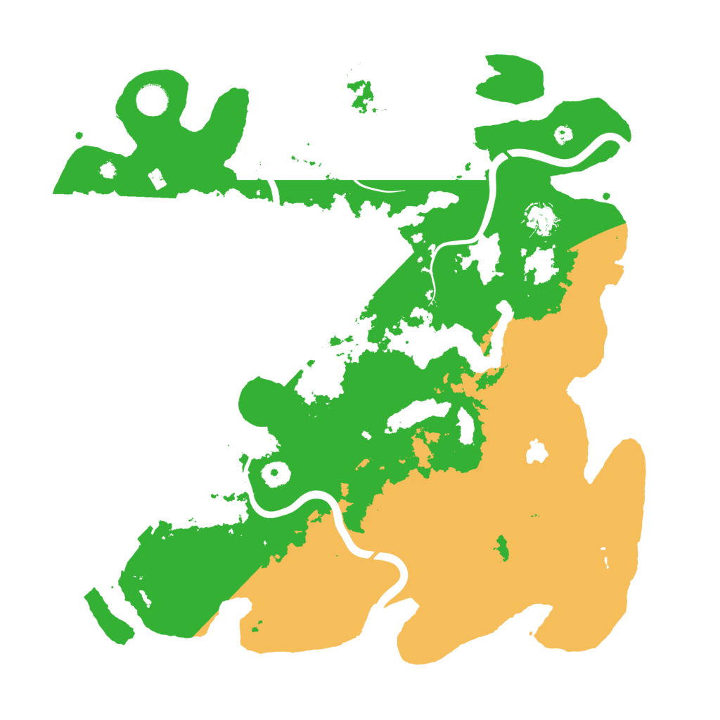 Biome Rust Map: Procedural Map, Size: 4000, Seed: 1046842295