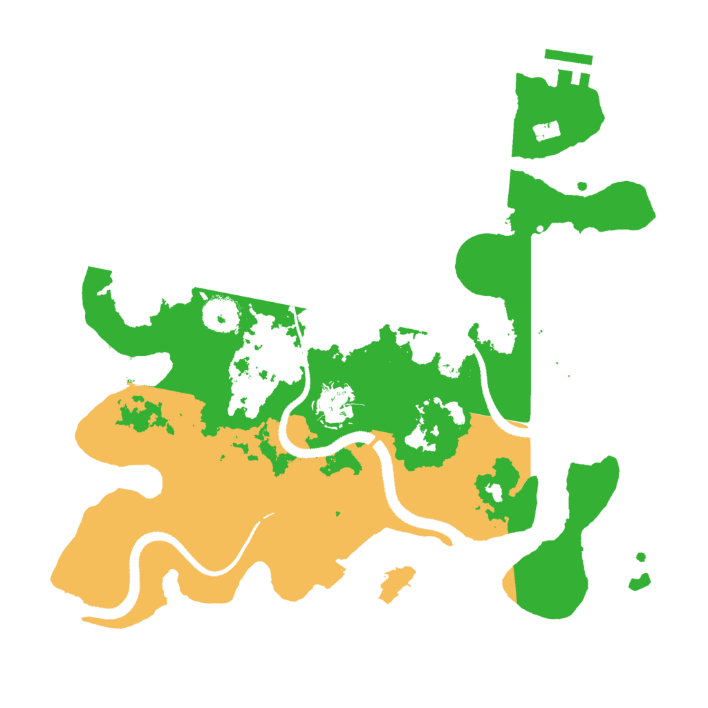 Biome Rust Map: Procedural Map, Size: 3000, Seed: 453489753