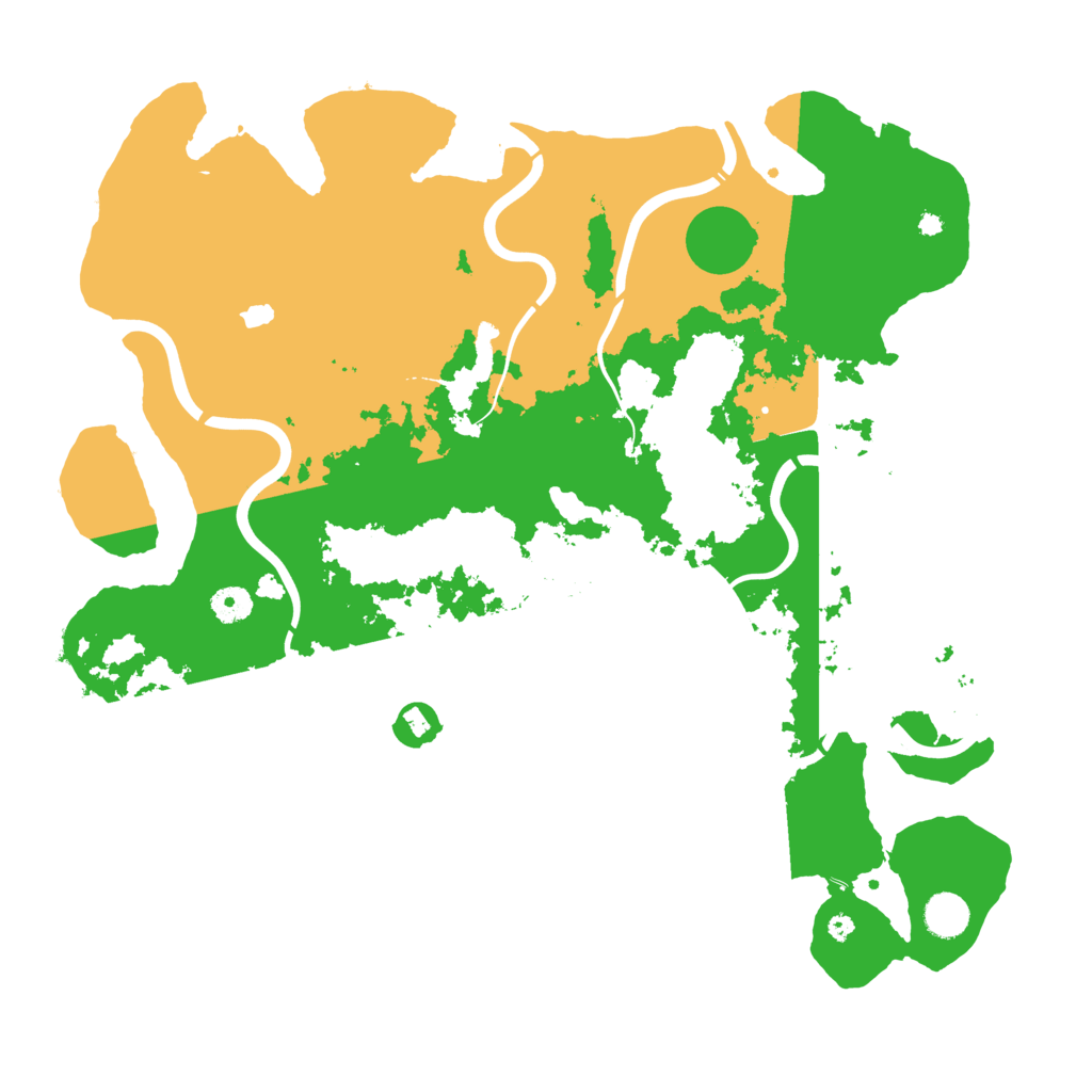 Biome Rust Map: Procedural Map, Size: 4250, Seed: 1957281957