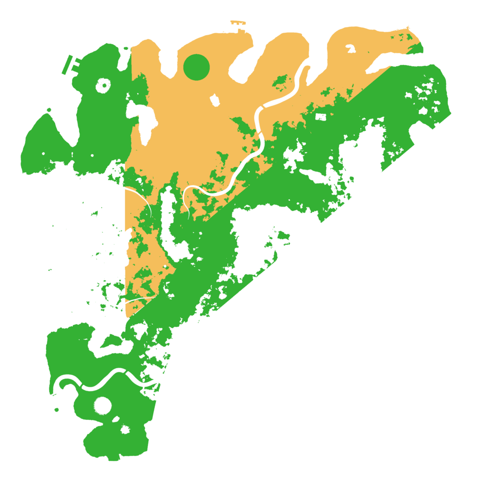 Biome Rust Map: Procedural Map, Size: 5000, Seed: 339080225