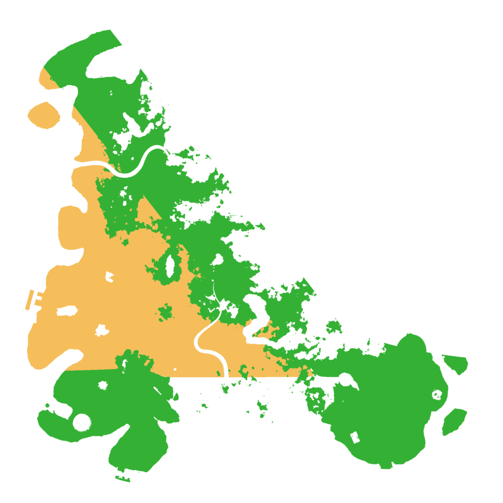 Biome Rust Map: Procedural Map, Size: 4975, Seed: 83443