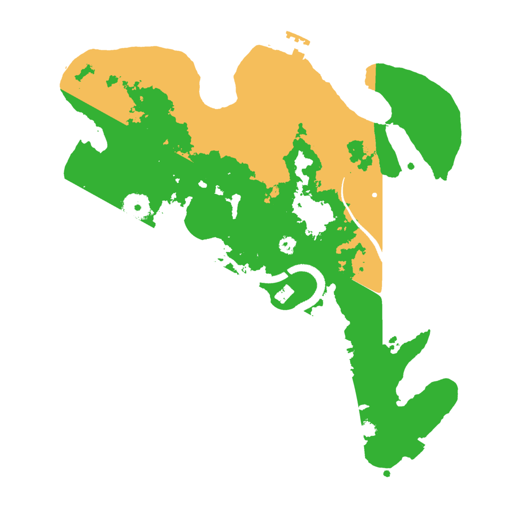 Biome Rust Map: Procedural Map, Size: 3000, Seed: 1378412449