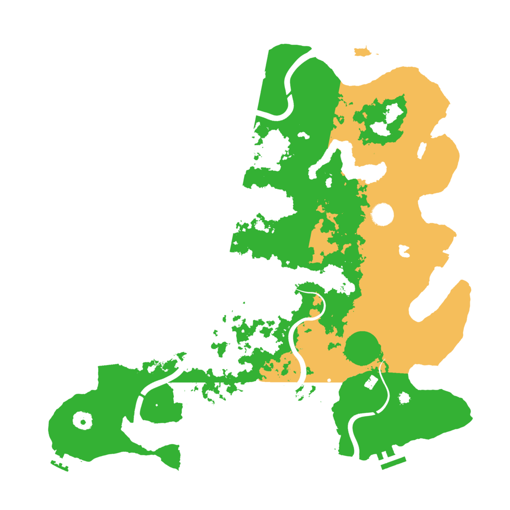 Biome Rust Map: Procedural Map, Size: 4000, Seed: 1167044114