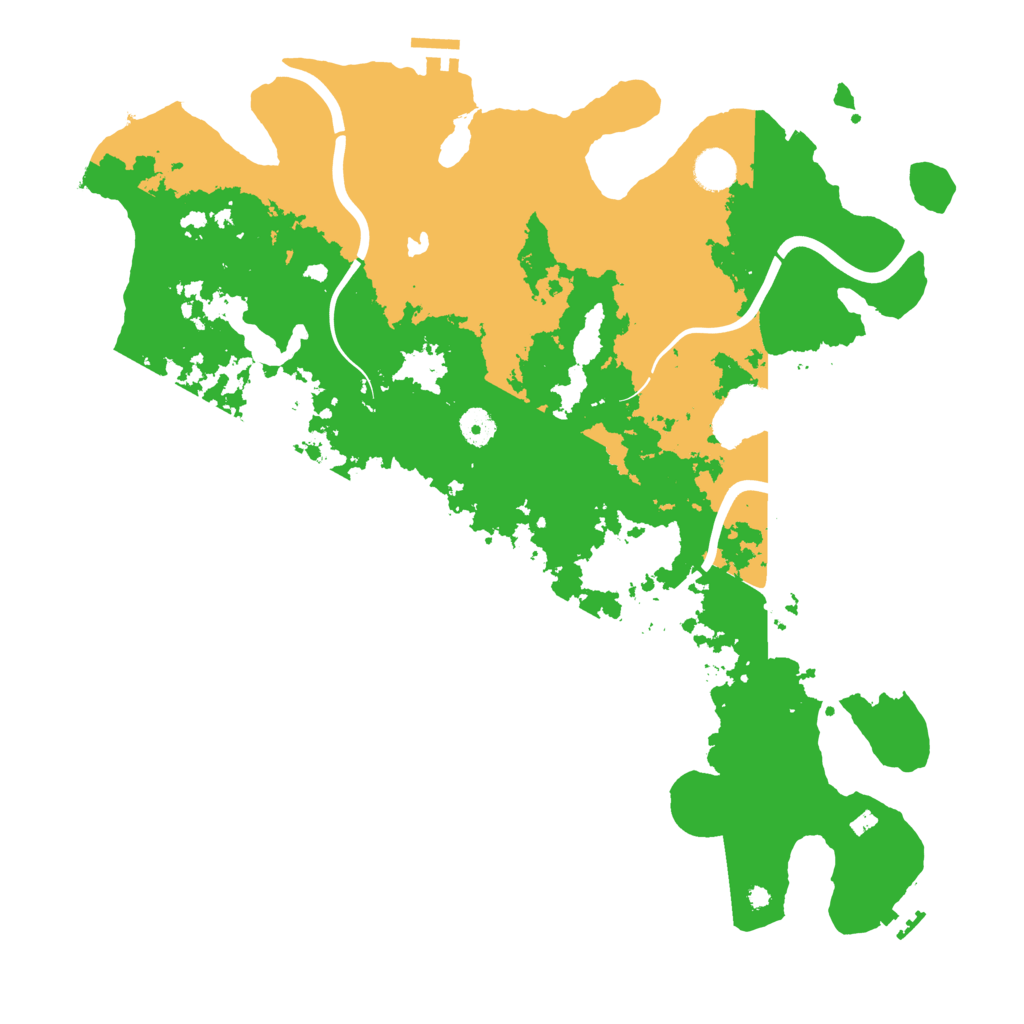 Biome Rust Map: Procedural Map, Size: 4250, Seed: 229941743