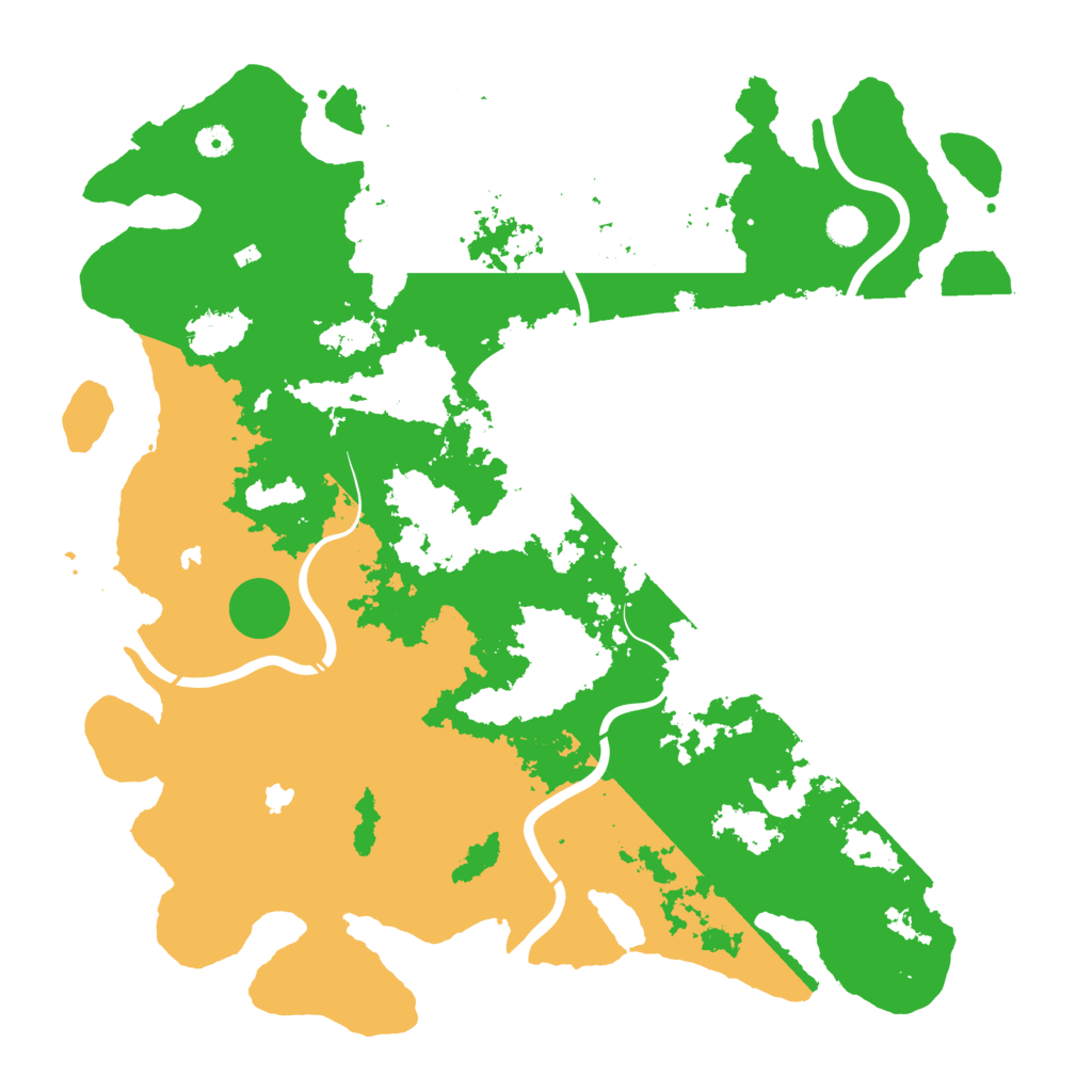 Biome Rust Map: Procedural Map, Size: 4750, Seed: 2006202504