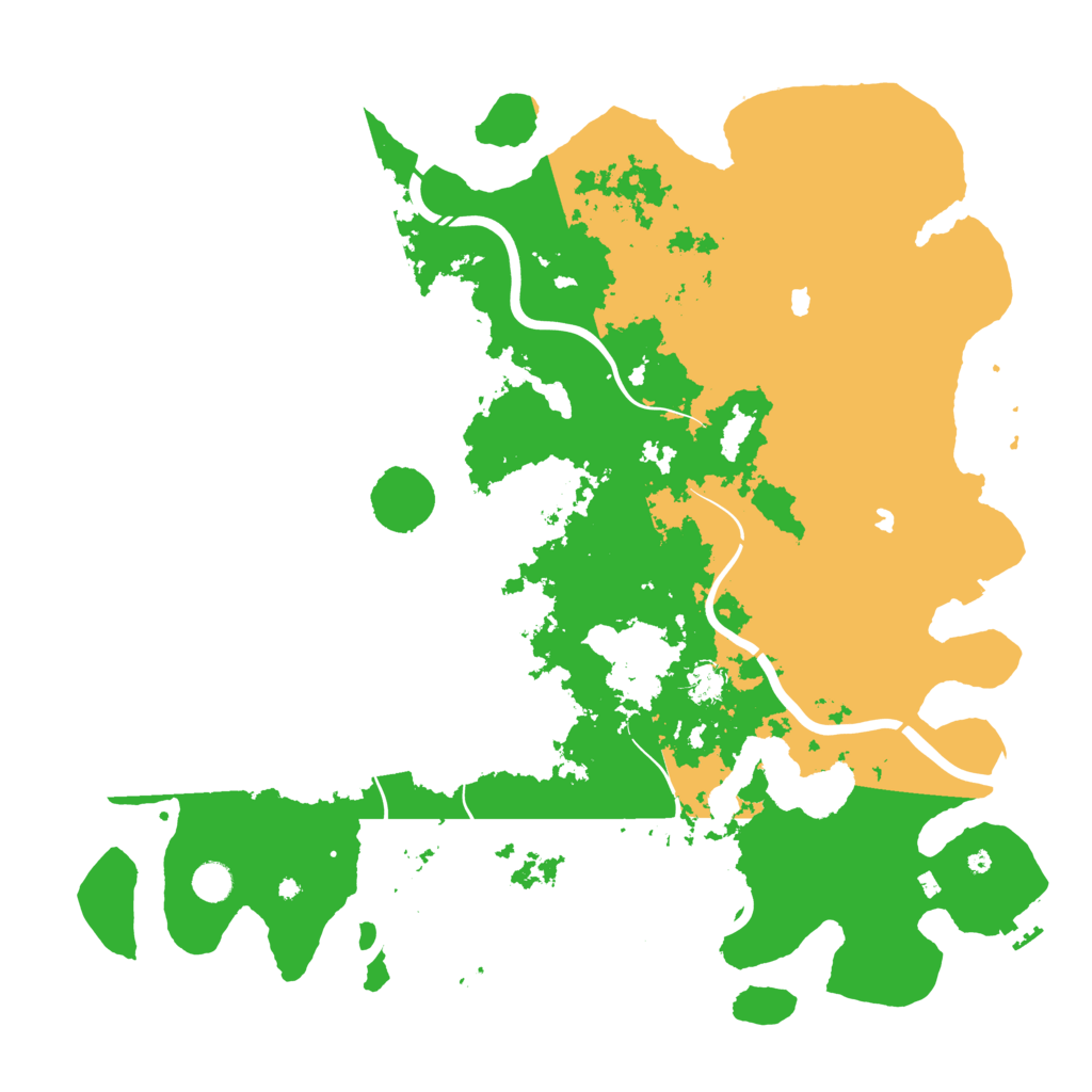 Biome Rust Map: Procedural Map, Size: 4800, Seed: 800548525