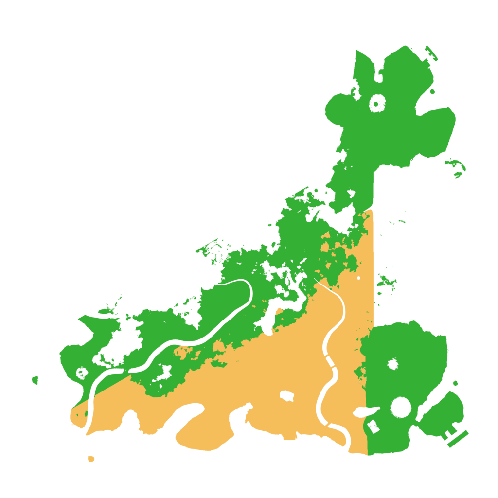 Biome Rust Map: Procedural Map, Size: 4250, Seed: 1154574987