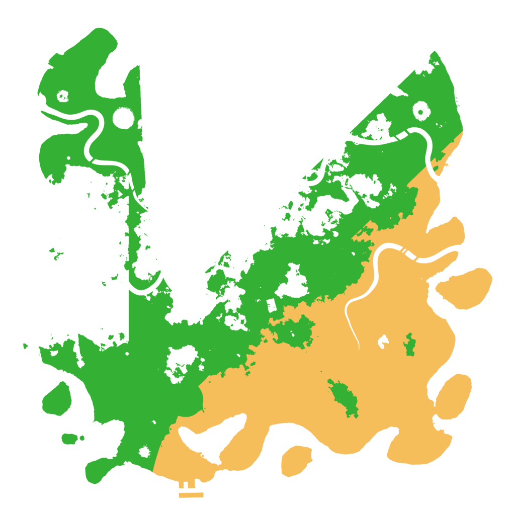 Biome Rust Map: Procedural Map, Size: 4250, Seed: 800033273