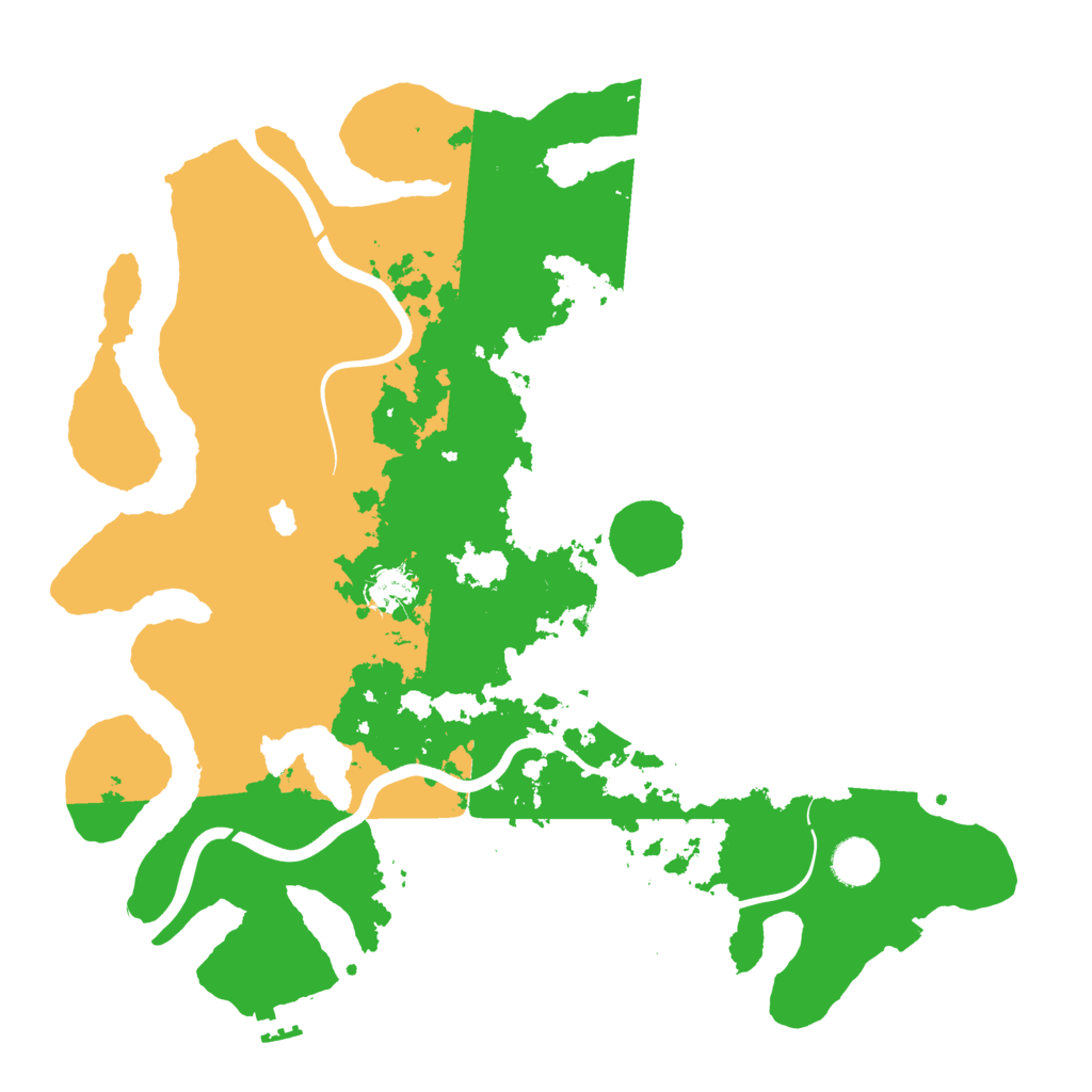 Biome Rust Map: Procedural Map, Size: 4000, Seed: 2143910092