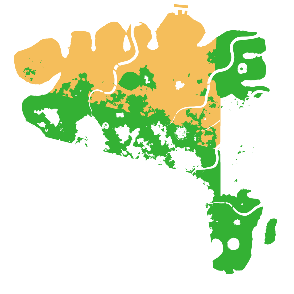 Biome Rust Map: Procedural Map, Size: 4250, Seed: 1594418255