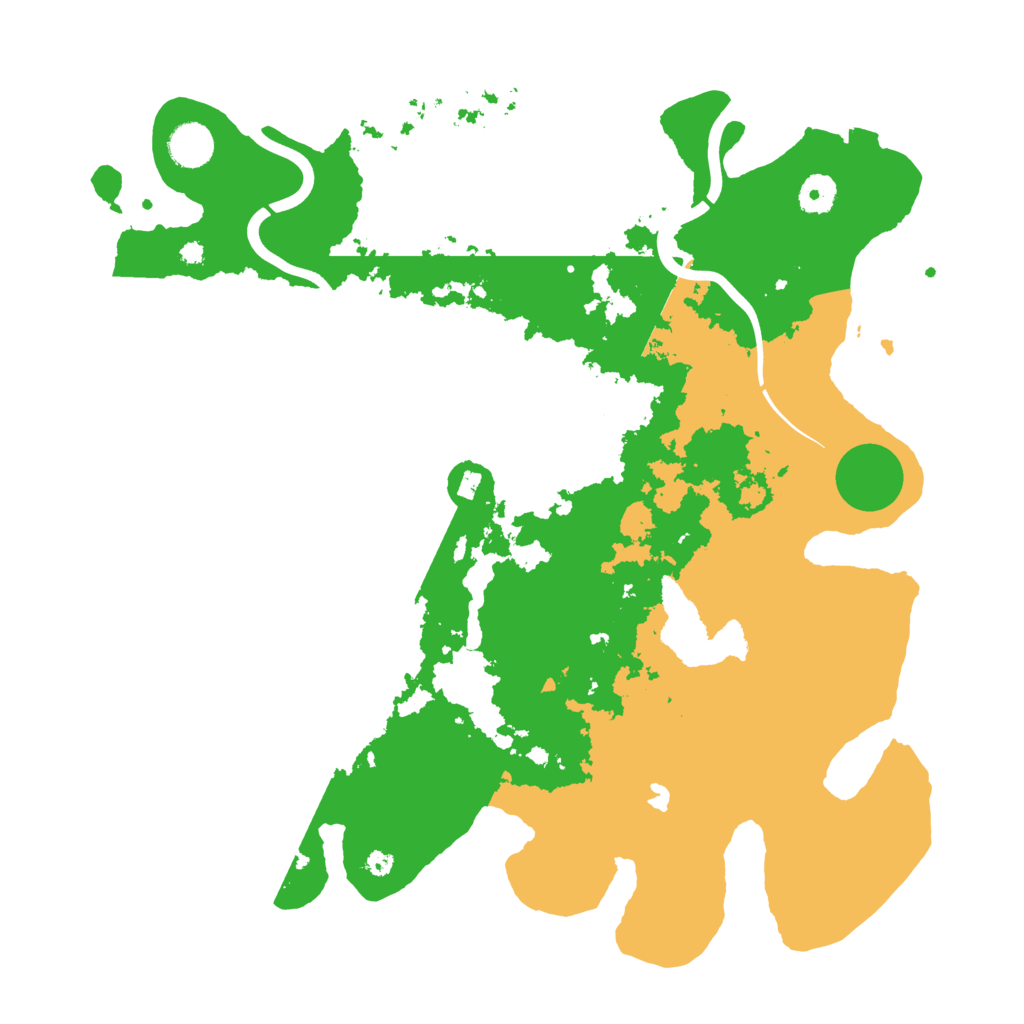 Biome Rust Map: Procedural Map, Size: 4000, Seed: 722075670