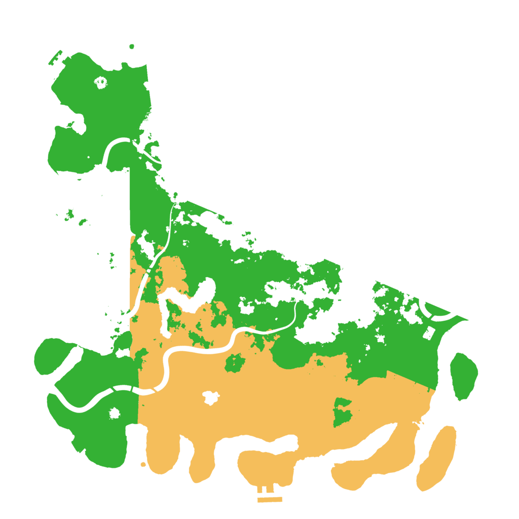 Biome Rust Map: Procedural Map, Size: 4250, Seed: 36037