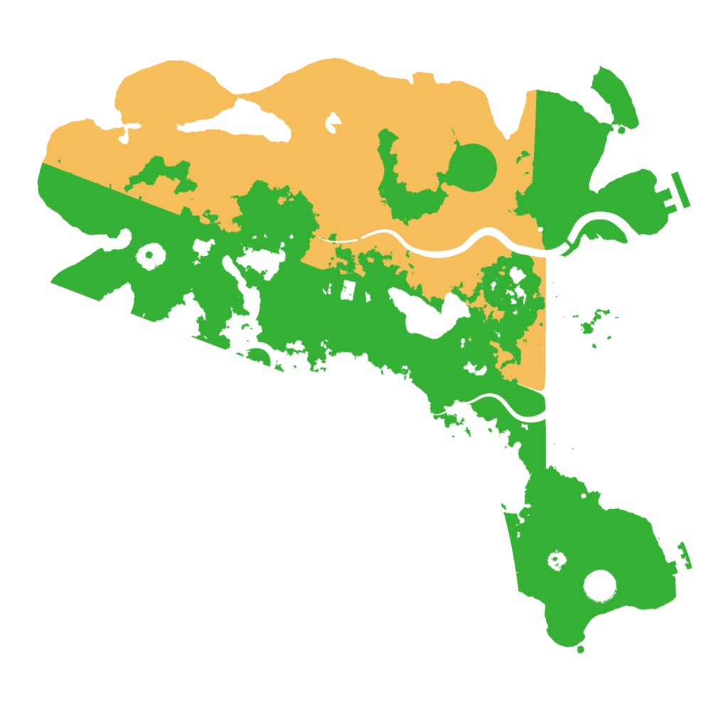 Biome Rust Map: Procedural Map, Size: 4000, Seed: 630812107