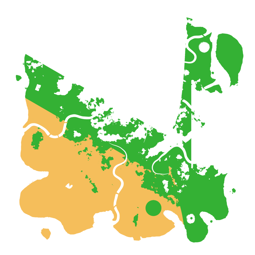 Biome Rust Map: Procedural Map, Size: 4250, Seed: 1177136643